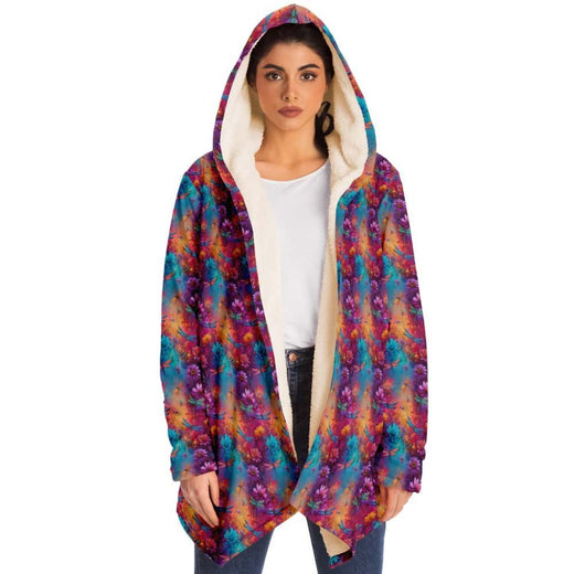 Bloomfire Wings Microfleece Cloak