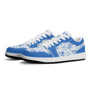 Blue Lagoon Axies Low-Top Sneakers