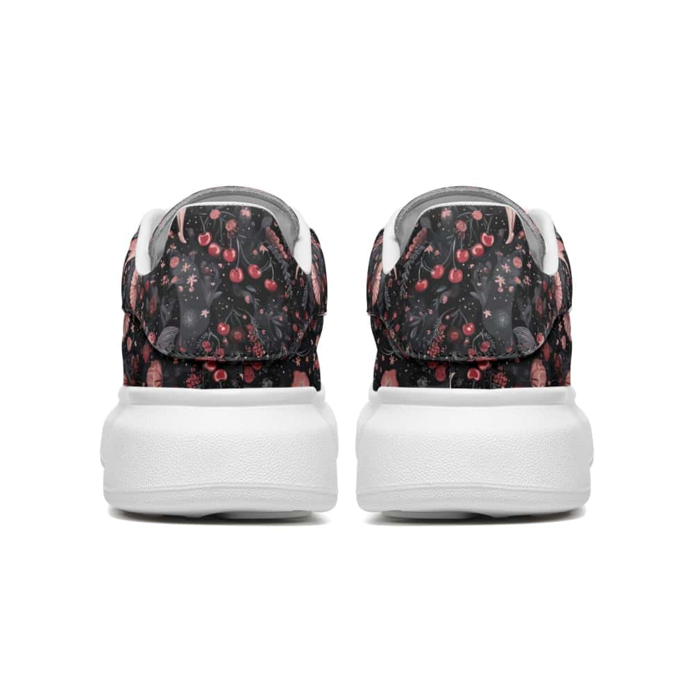 Low-Top Oversized Vegan Leather Sneakers | Ethical Style