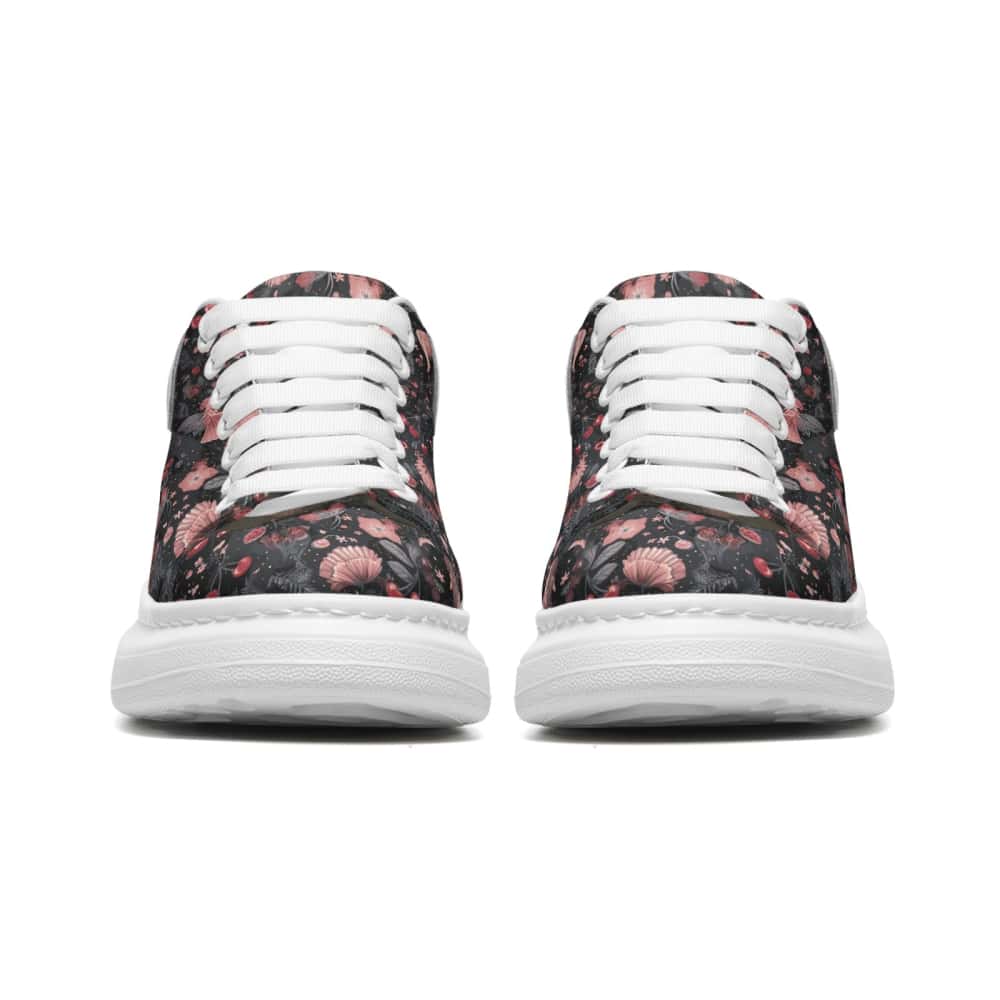 Low-Top Oversized Vegan Leather Sneakers | Ethical Style