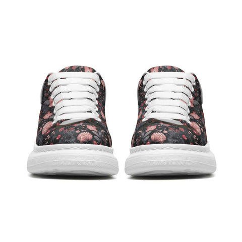 Low-Top Oversized Vegan Leather Sneakers | Ethical Style