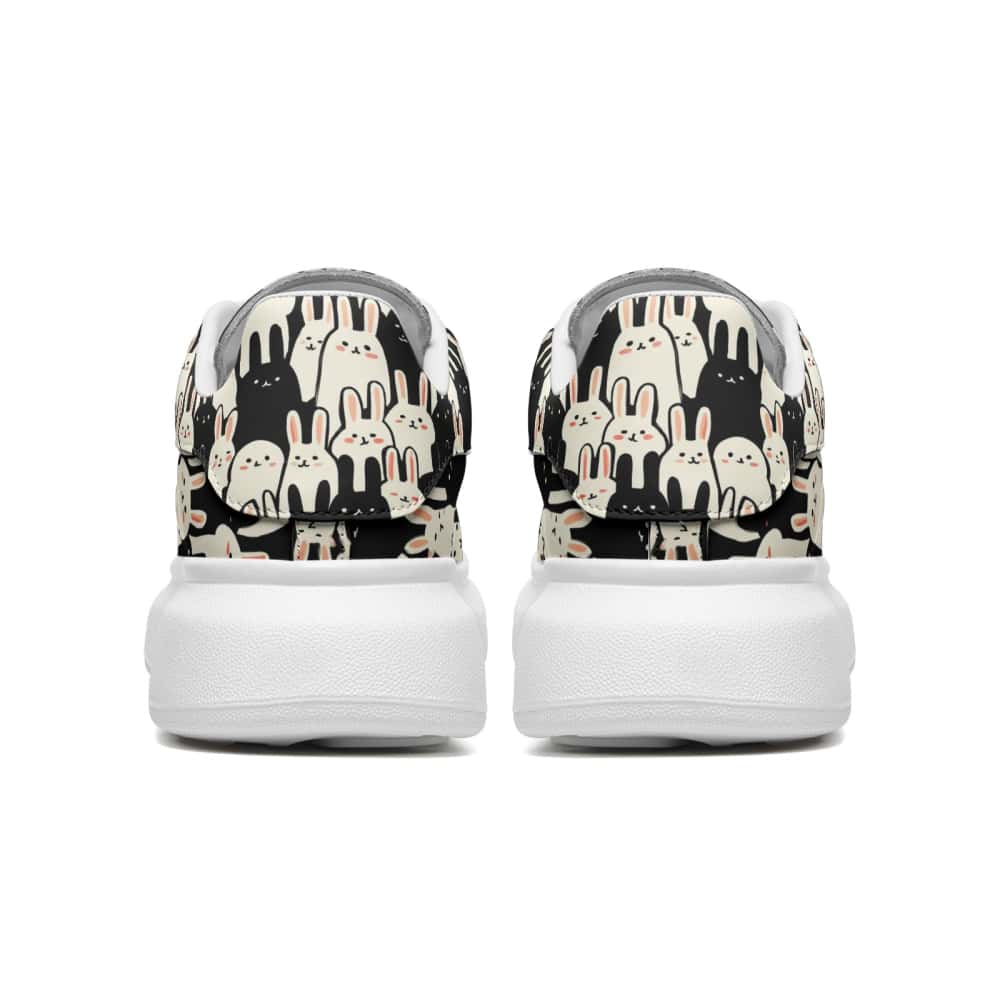 Low-Top Oversized Vegan Leather Sneakers | Ethical Style