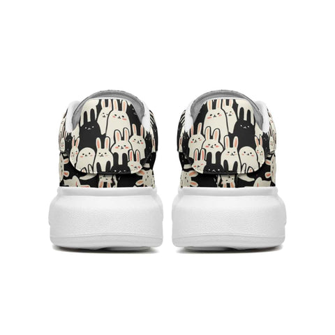 Low-Top Oversized Vegan Leather Sneakers | Ethical Style