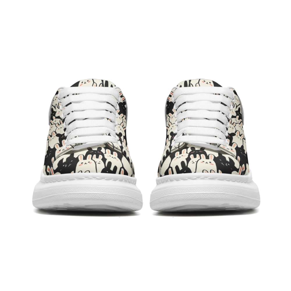 Low-Top Oversized Vegan Leather Sneakers | Ethical Style