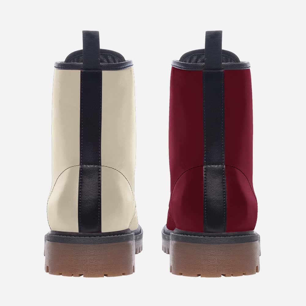 Mismatched Vegan Leather Boots | Ethical Style