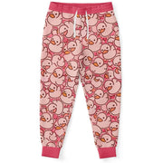 Pink Duck Crowd Fashion Joggers