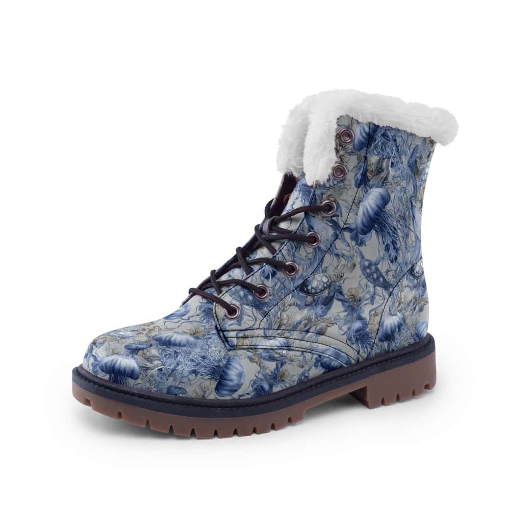 Faux Fur Boots | Ethical Style by Projects817