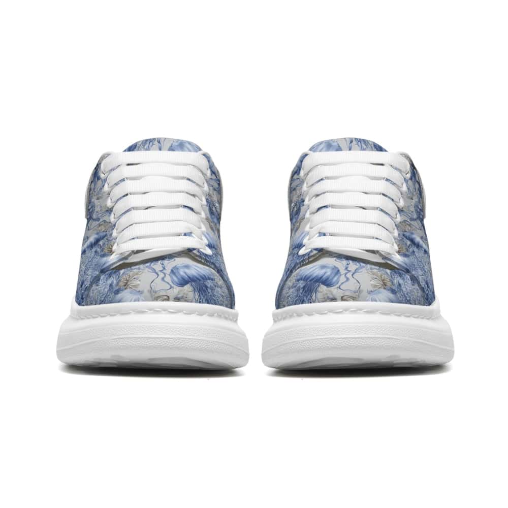 Low-Top Oversized Vegan Leather Sneakers | Ethical Style