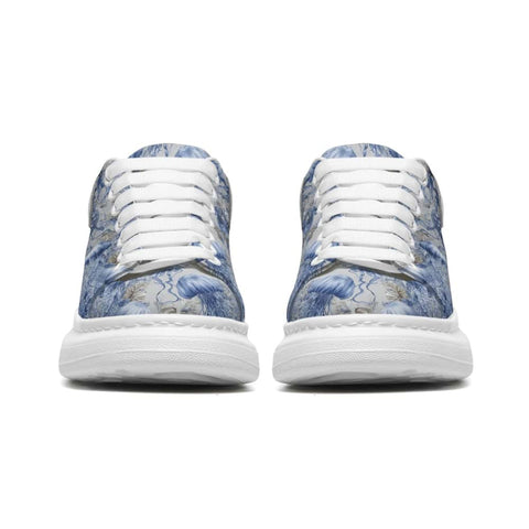 Low-Top Oversized Vegan Leather Sneakers | Ethical Style