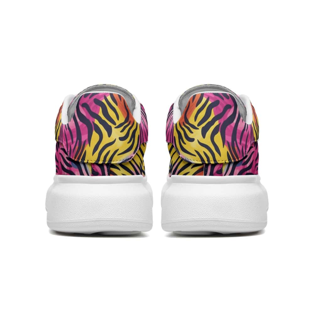 Low-Top Oversized Vegan Leather Sneakers | Ethical Style