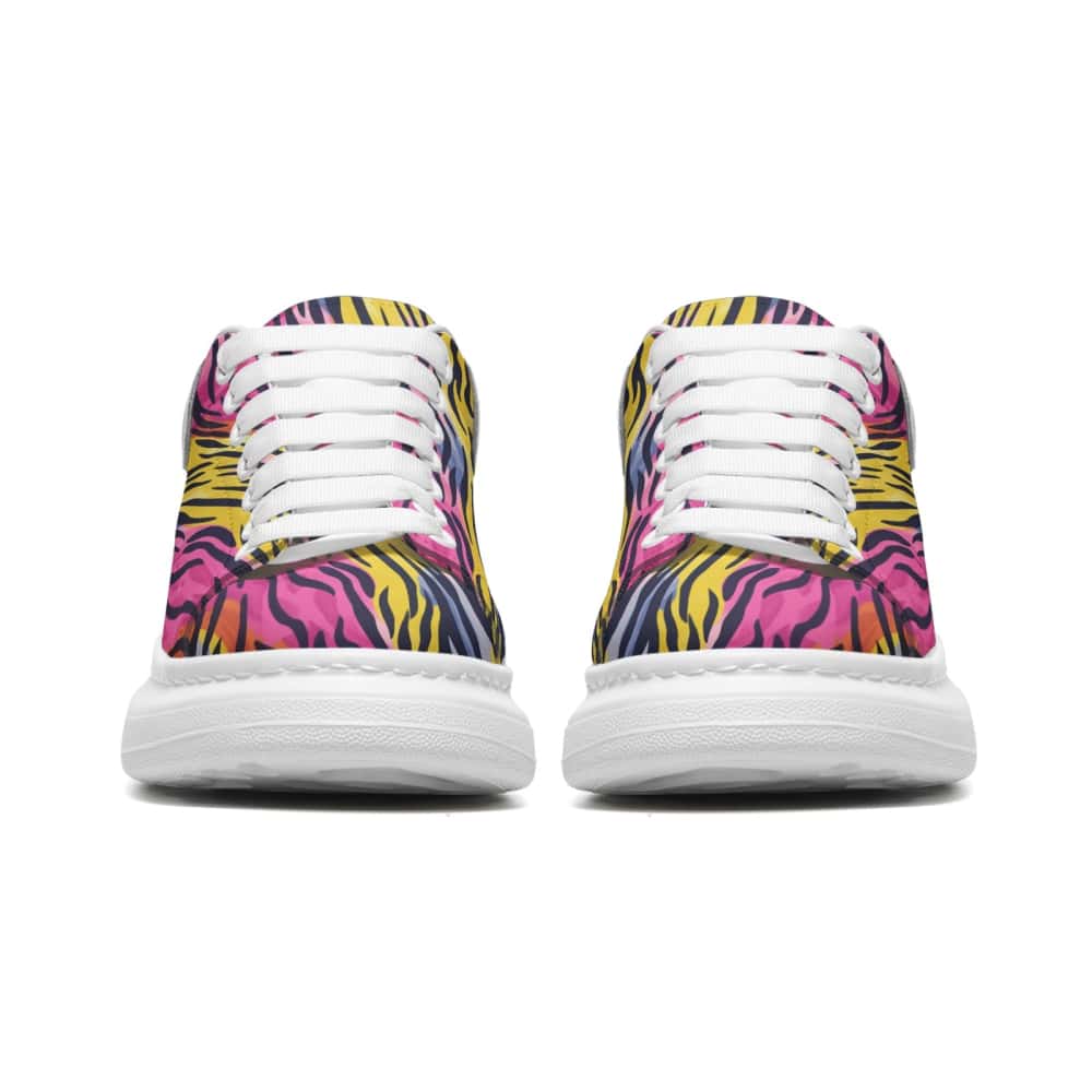 Low-Top Oversized Vegan Leather Sneakers | Ethical Style