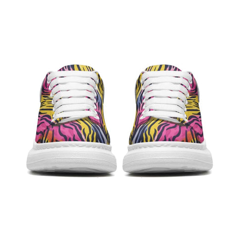 Low-Top Oversized Vegan Leather Sneakers | Ethical Style