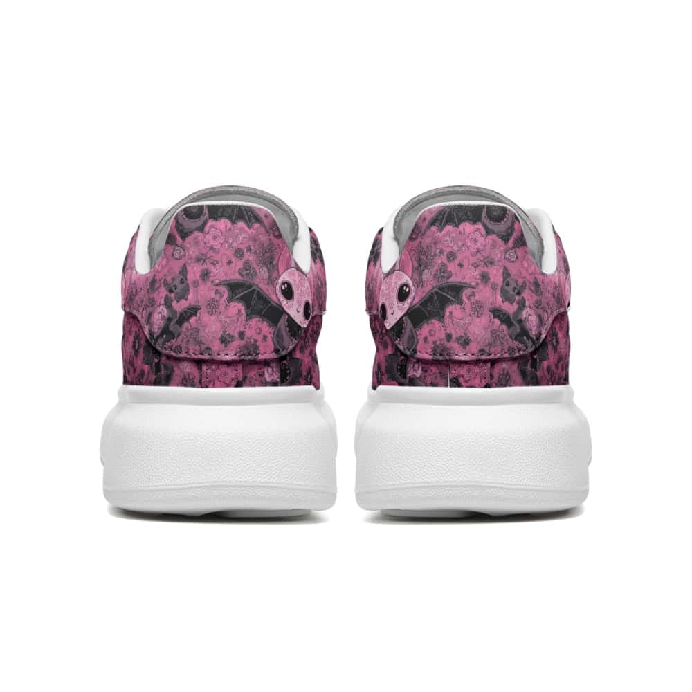 Low-Top Oversized Vegan Leather Sneakers | Ethical Style