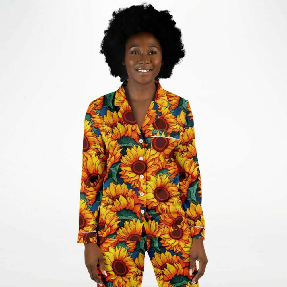 Sunflower pajamas womens new arrivals