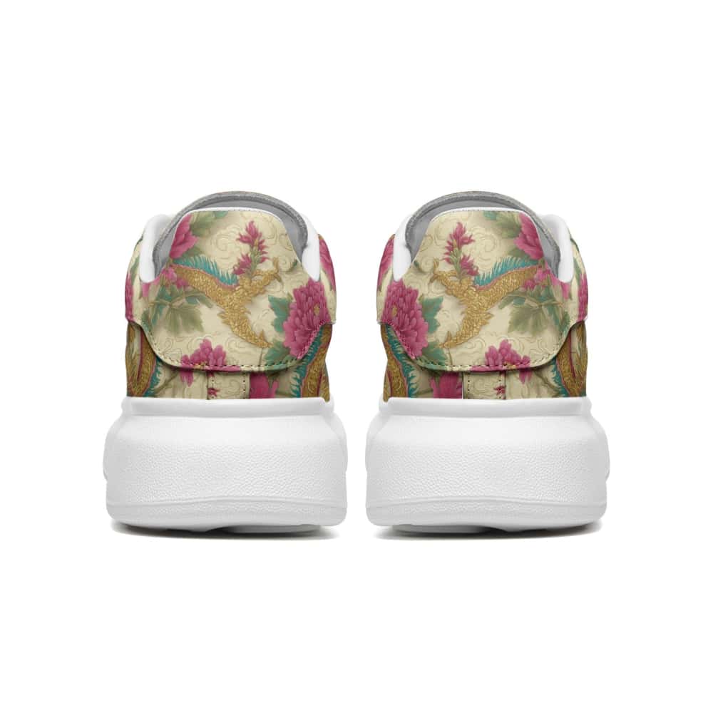 Low-Top Oversized Vegan Leather Sneakers | Ethical Style