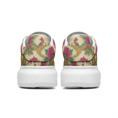 Low-Top Oversized Vegan Leather Sneakers | Ethical Style