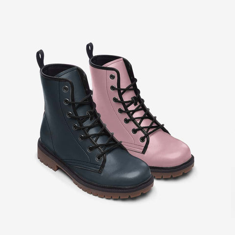 Mismatched Vegan Leather Boots | Ethical Style