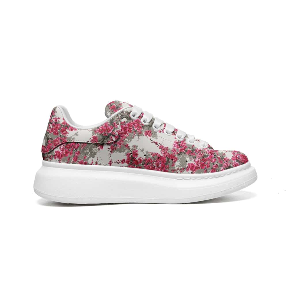 Cherry Blossom Canopy Oversized Sneakers