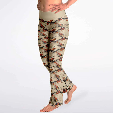 Cherry Frog Flare Leggings - Free Shipping