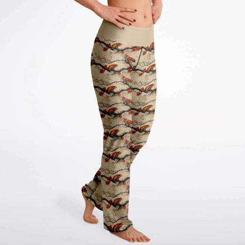 Cherry Frog Flare Leggings - Free Shipping