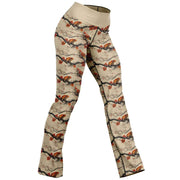 Cherry Frog Flare Leggings