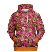 Cherry Pop Leopard Fashion Pullover Hoodie