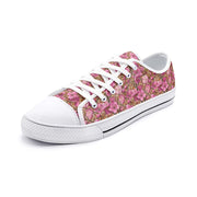 Cherry Pop Leopard Low Top Canvas Shoes