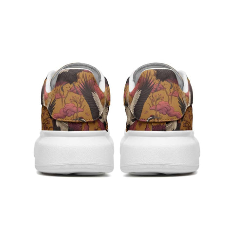 Low-Top Oversized Vegan Leather Sneakers | Ethical Style