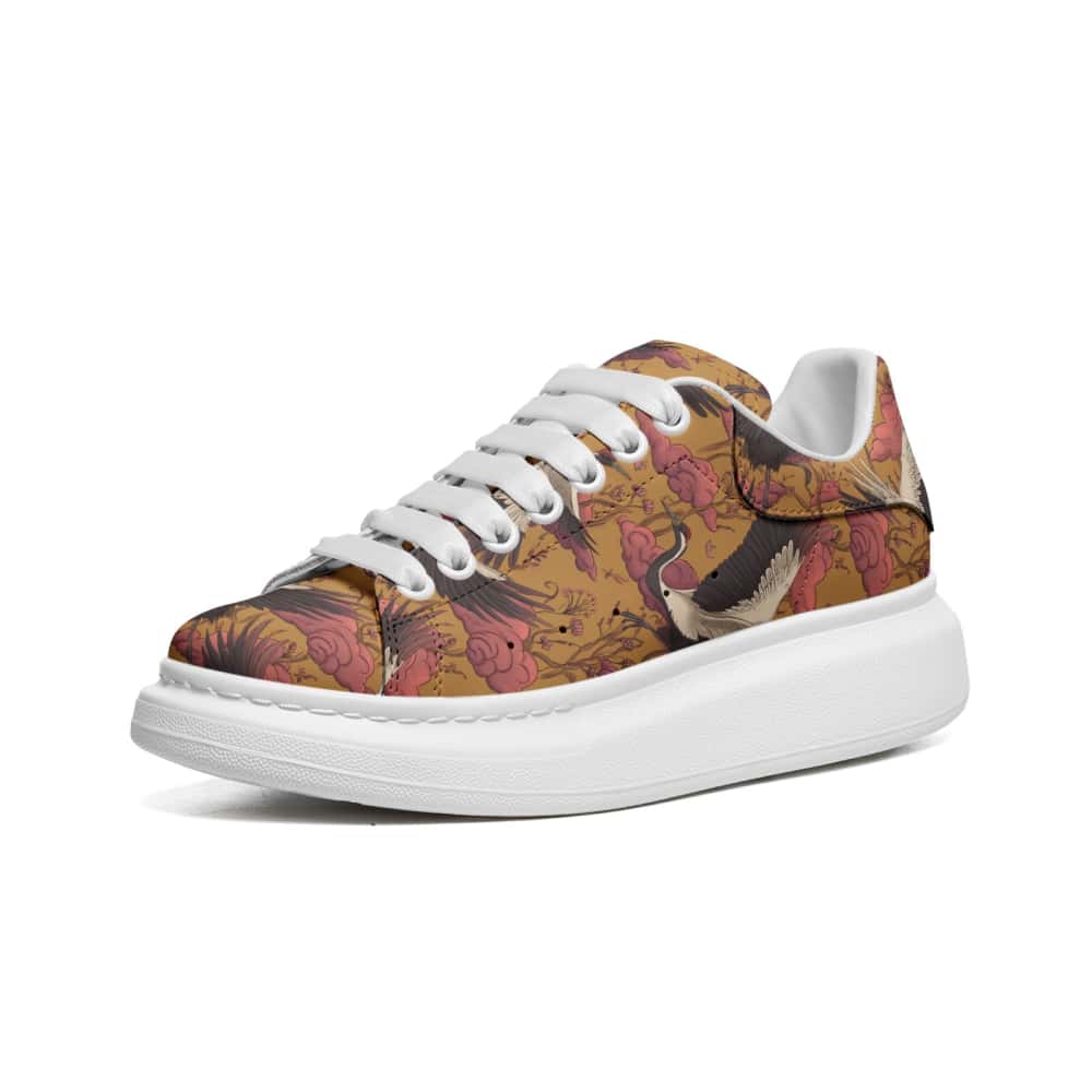 Cloudsong Cranes Oversized Sneakers