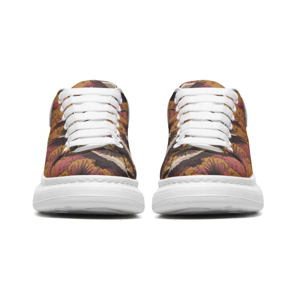 Low-Top Oversized Vegan Leather Sneakers | Ethical Style