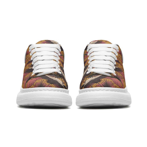 Low-Top Oversized Vegan Leather Sneakers | Ethical Style