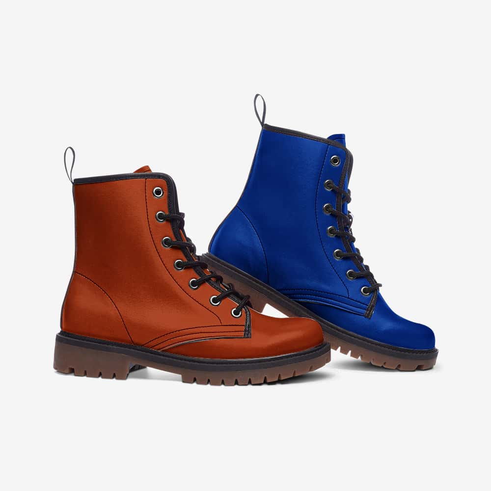 Mismatched Vegan Leather Boots | Ethical Style