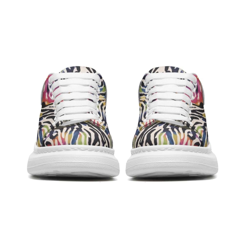 Low-Top Oversized Vegan Leather Sneakers | Ethical Style