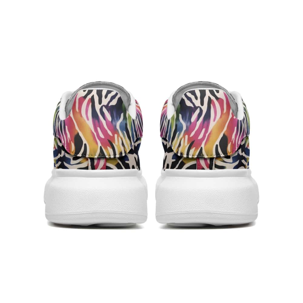 Low-Top Oversized Vegan Leather Sneakers | Ethical Style