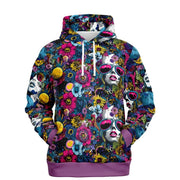 Cosmic Bloom Fashion Pullover Hoodie