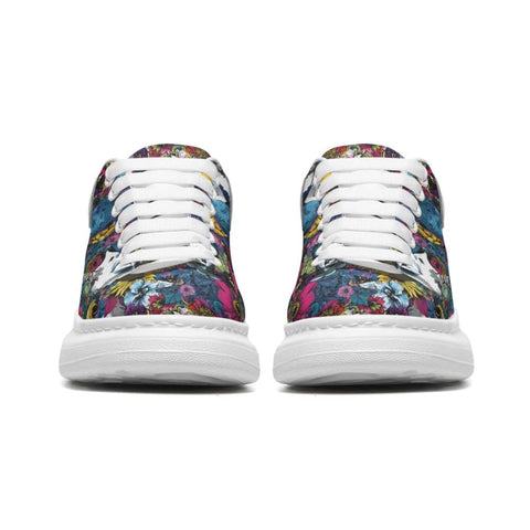 Low-Top Oversized Vegan Leather Sneakers | Ethical Style