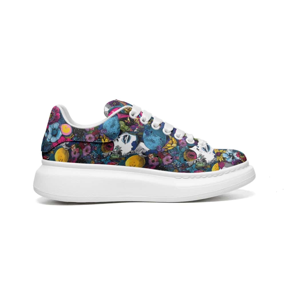 Cosmic Bloom Oversized Sneakers