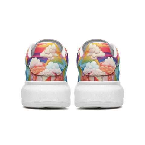 Low-Top Oversized Vegan Leather Sneakers | Ethical Style