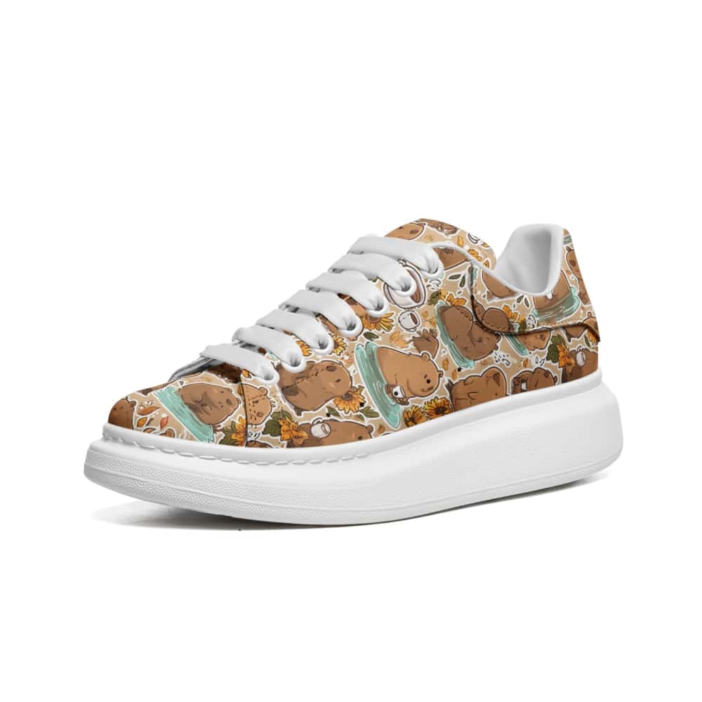 Cozy Capybara Oversized Sneakers