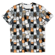 Cozy Cat Crowd T Shirt