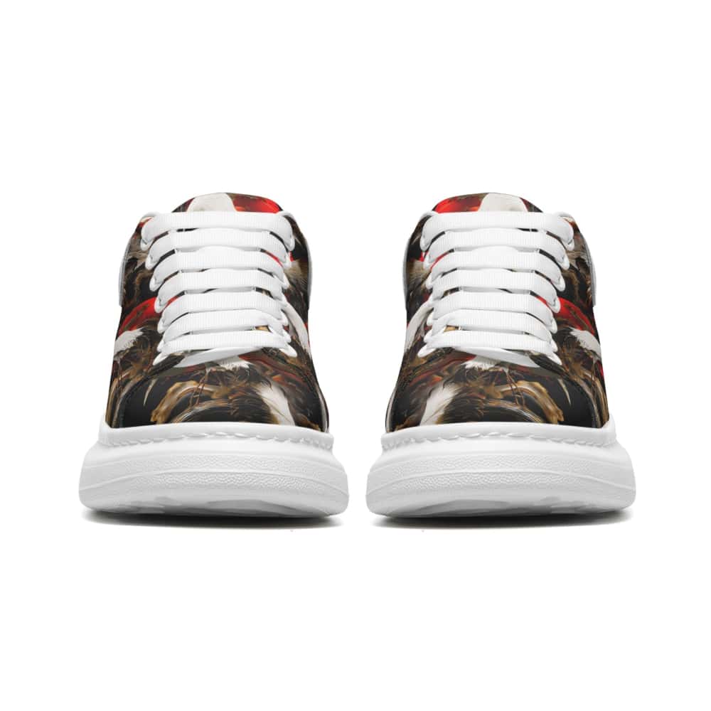 Low-Top Oversized Vegan Leather Sneakers | Ethical Style