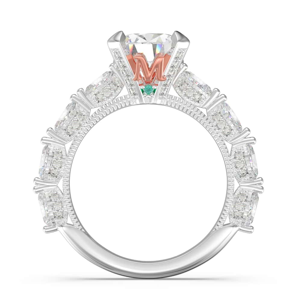 Custom Moissanite Wedding Ring - $99.99 - Free Shipping