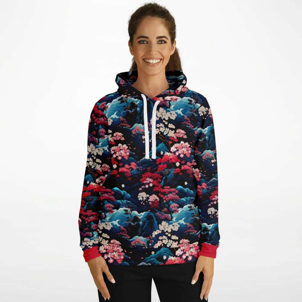 Dark Waves Athletic Pullover Hoodie - $64.99 - Free Shipping