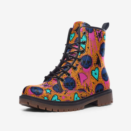 Dead In Love Vegan Leather Boots – Colorway 4