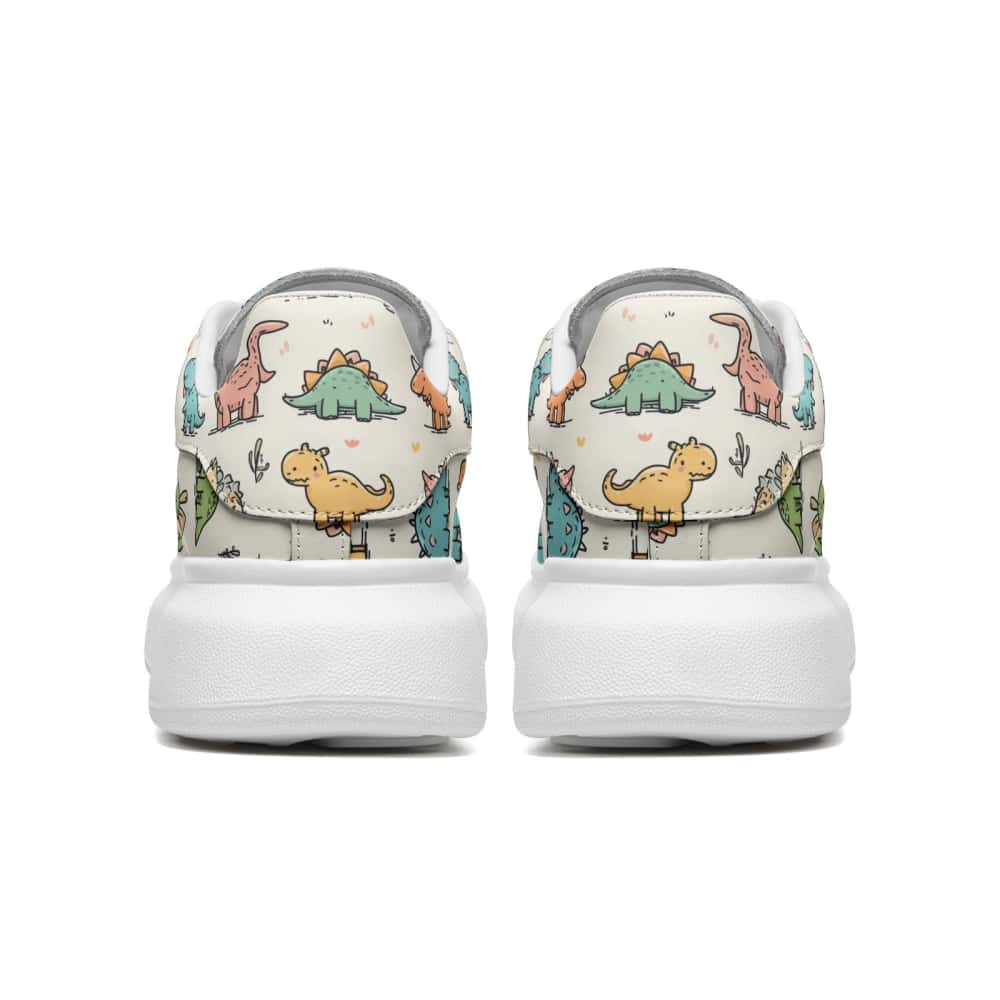 Low-Top Oversized Vegan Leather Sneakers | Ethical Style