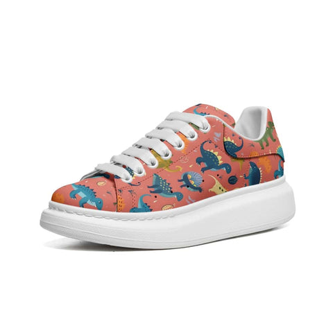 Low-Top Oversized Vegan Leather Sneakers | Ethical Style