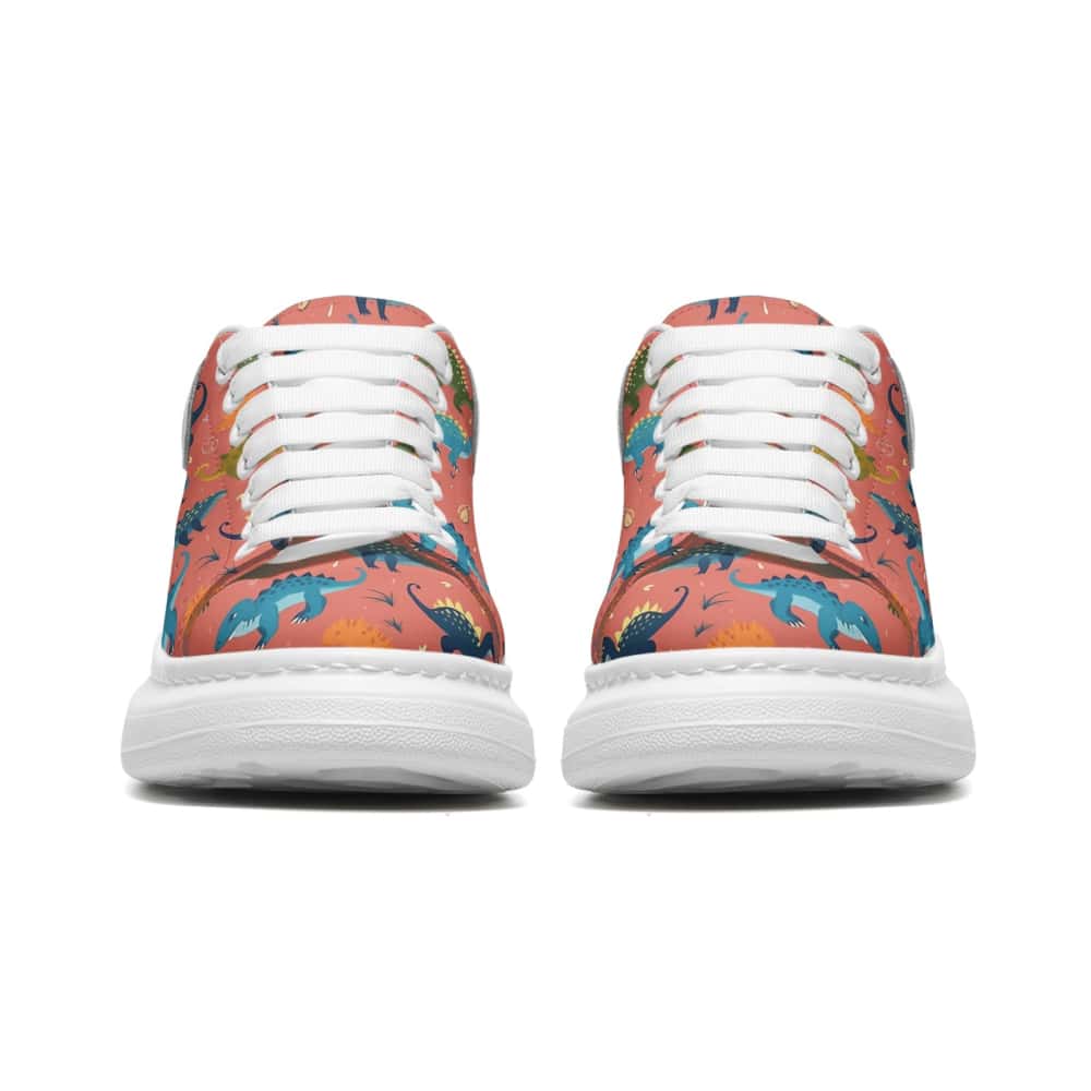 Low-Top Oversized Vegan Leather Sneakers | Ethical Style