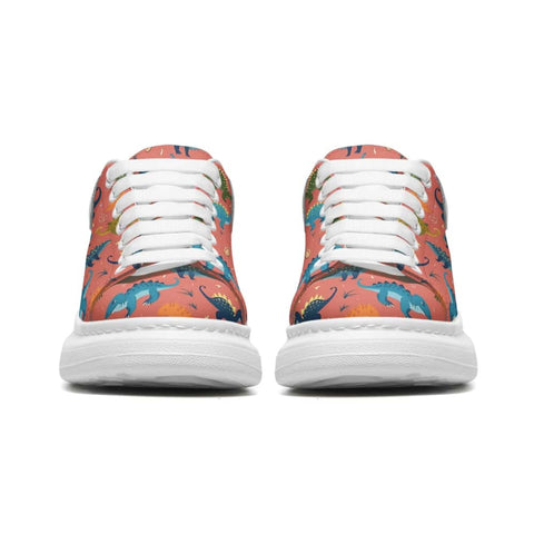 Low-Top Oversized Vegan Leather Sneakers | Ethical Style