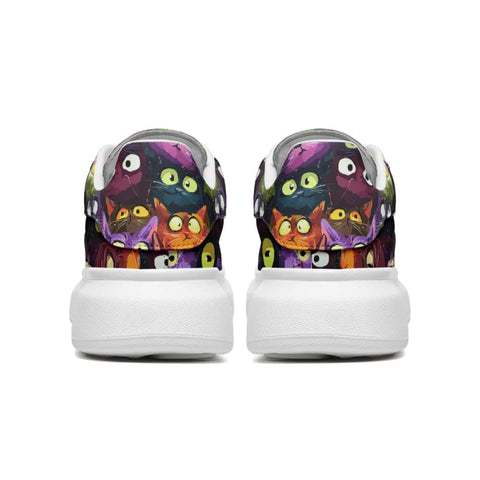 Low-Top Oversized Vegan Leather Sneakers | Ethical Style