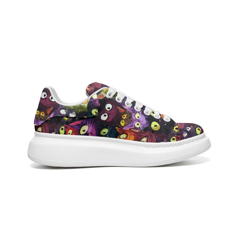 Electric Alley Cats Oversized Sneakers